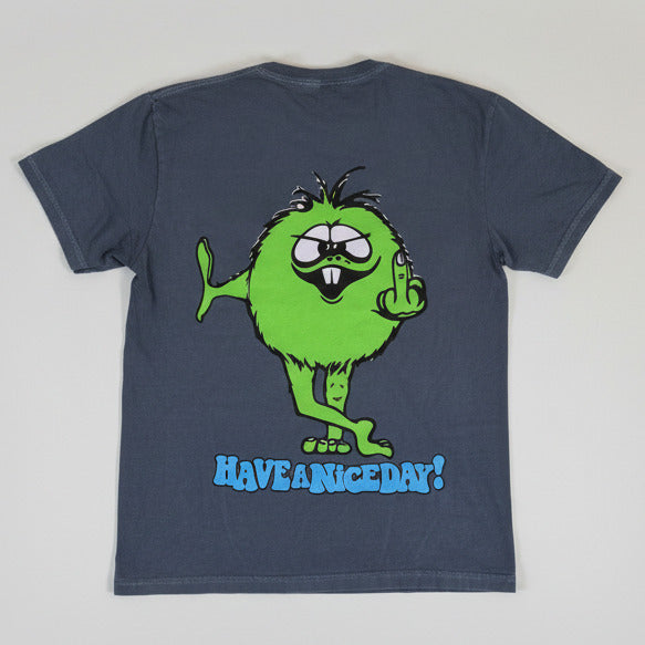 Gerald the 1 Finger Troll on your Back T-Shirt , tells everyone they are the best and to have a nice day 